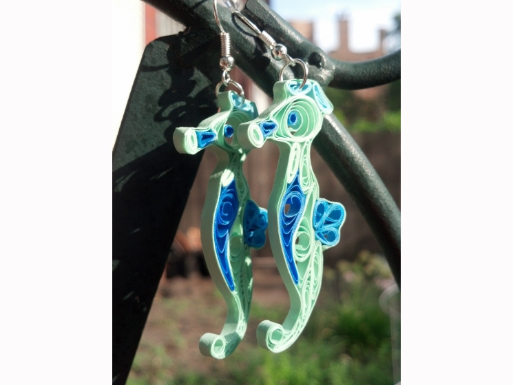 sea horse, beach style, beach fashion, blue and green, sea foam green, beachwear