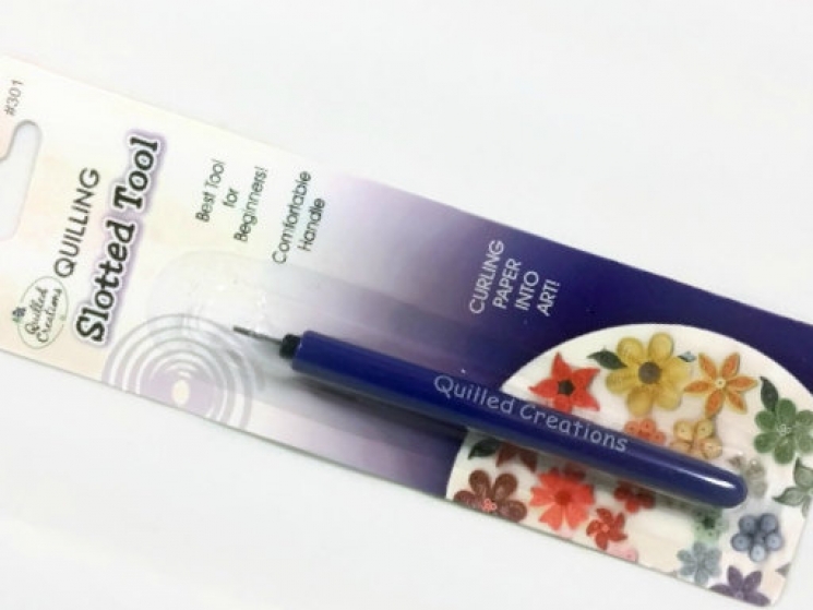 paper quilling tool, slotted quilling tool, paper quilling supplies