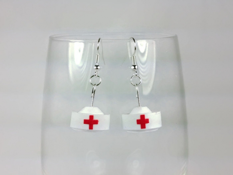 nurse jewelry, nurse graduation gift ideas, nurse accessories, dangle nurse
