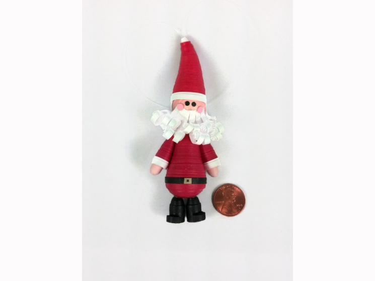 Santa Claus decorations, Santa Claus decor, handmade ornaments, handmade xmas
