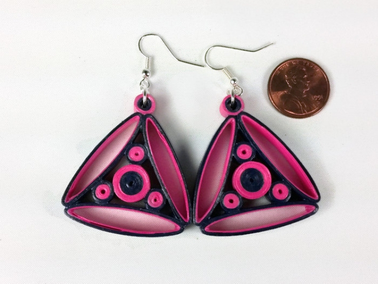 eco friendly earrings, eco friendly jewelry, first anniversary, 1st anniversary