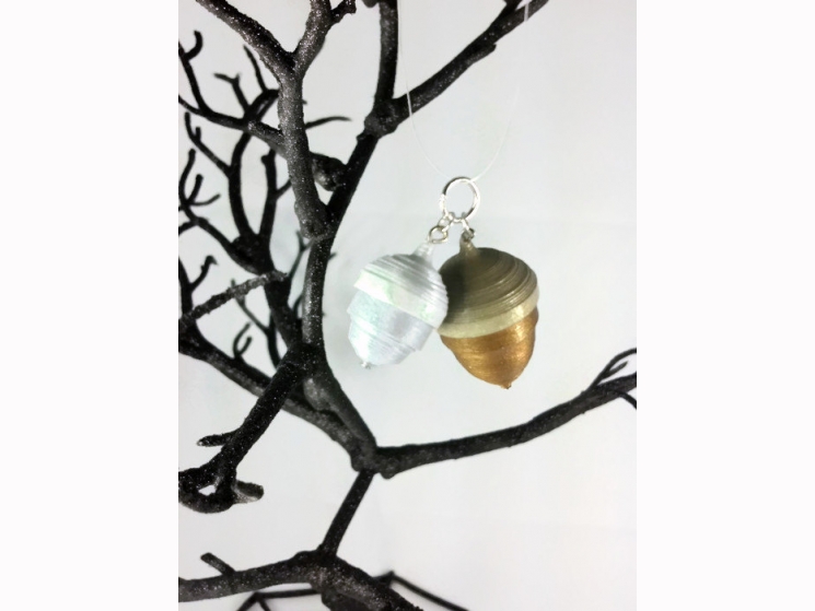 holiday jewelry, holiday necklace, nature jewelry, whimsical jewelry