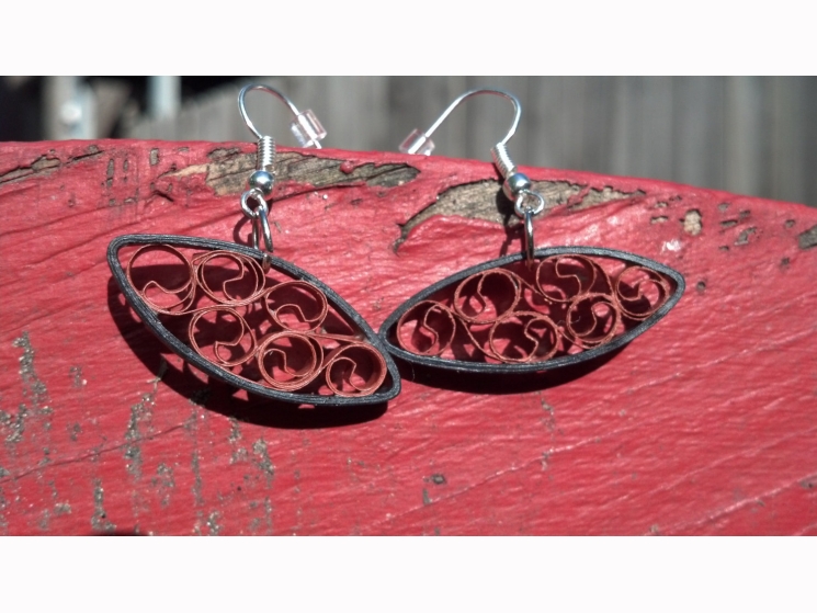 eco friendly jewelry, unique jewelry, romantic jewelry, filigree jewelry, copper