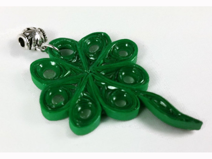 four leaf clover charm, four leaf clover jewelry, Patricks Day outfit