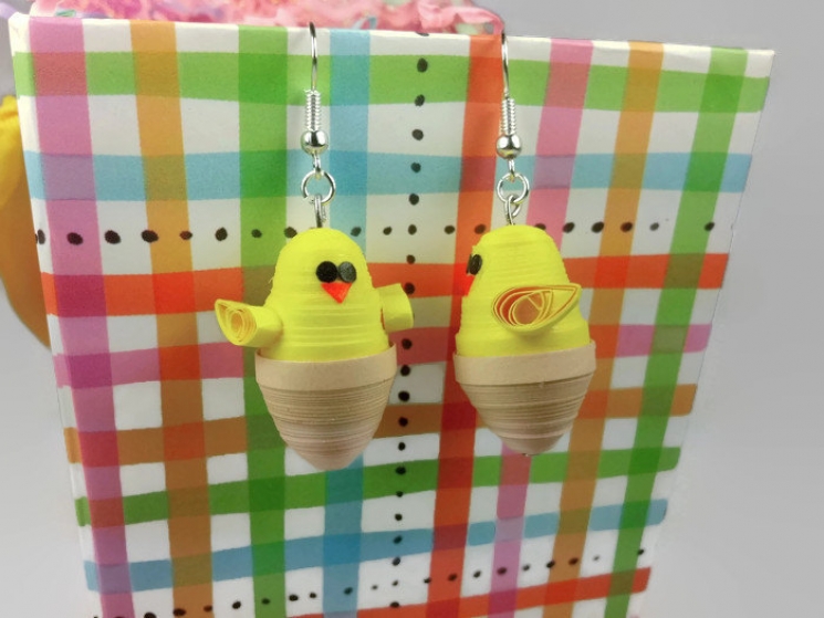 baby shower gift, easter basket, easter outfit, easter gift, easter earrings