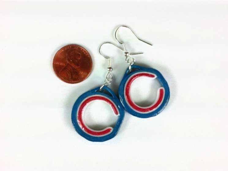 Chicago jewelry, red c jewelry, Chicago style, Chicago fashion jewelry, Chicago