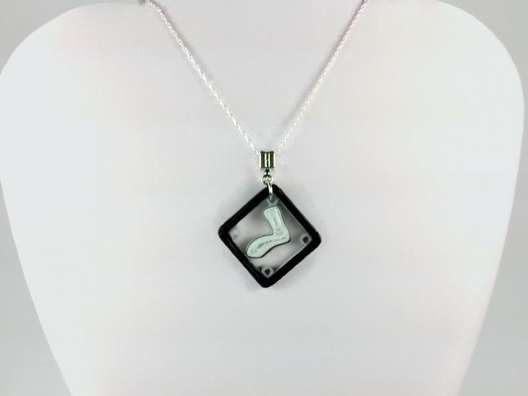 eco friendly jewelry, eco friendly necklace, water resistant, south side pride