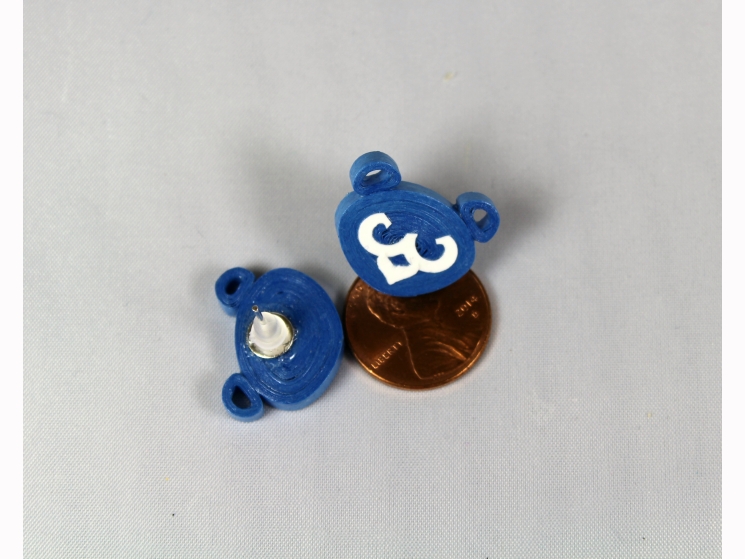 paper post earrings, paper jewelry, quilling jewelry, handmade earrings
