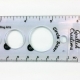 Circle Sizer Ruler for Paper Quilling, circle template circle ruler, template ruler, quilled creations, clear ruler, paper craft ruler