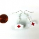 Nurse Hat Earrings Paper Gift for Nurse, scale nursing school, nurse life, RN to be, nurse to be, RN gift, gift for RN