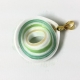 Eco Friendly Paper Quilled Pendant eco friendly pendant, paper quill pendant, paper quill necklace, minimal jewelry