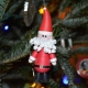 Santa Christmas ornament, paper quilling ornament, Santa ornament