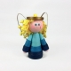 paper quilled angel tree topper, paper quilling angel, angel tree topper