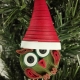cute Christmas, Christmas ornament, cute Christmas, handmade Christmas, xmas owl