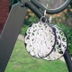 Black and White Filigree Earrings Large, round white and black earrings, beautiful earrings, large earrings, big earrings