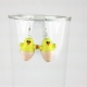 baby chick earrings, paper quilling earrings, earrings for girls, new mom gift