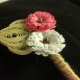 paper buttonhole, rustic buttonhole, unique boutonniere, unique buttonhole