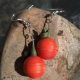 handmade Halloween, Halloween handmade, fall earrings, autumn earrings, pumpkins