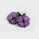 earrings for girls, butterfly lover, purple butterfly, paper butterfly, lavender