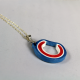 Chicago fan, Cubs fan, Cubs nation, paper quilling jewelry, paper necklace