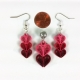 handmade jewelry, handmade earrings, valentines day gift, gift for her