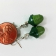 small acorn, little acorn, nature earrings, paper anniversary, first anniversary