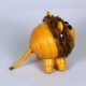Lion Figurine Paper Quilling Art, profile 3D quilling, 3D lion, 3D paper quilling, quilling figurine, quilling animals