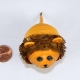 paper quilled lion, animal figurine, cute lion, lion lover, animal lover, lion