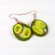 Autumn Leaf Earrings Multiple Fall Colors autumn jewelry, fall jewelry, autumn fashion, yellow leaf earrings, red leaves