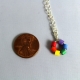 dainty choker, gay pride choker, gay pride necklace, gay pride jewelry, chicago