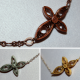 Dainty Sideways Cross Necklace Quilling, gold cross Christmas gift, confirmation gift, first communion gift, paper anniversary gift