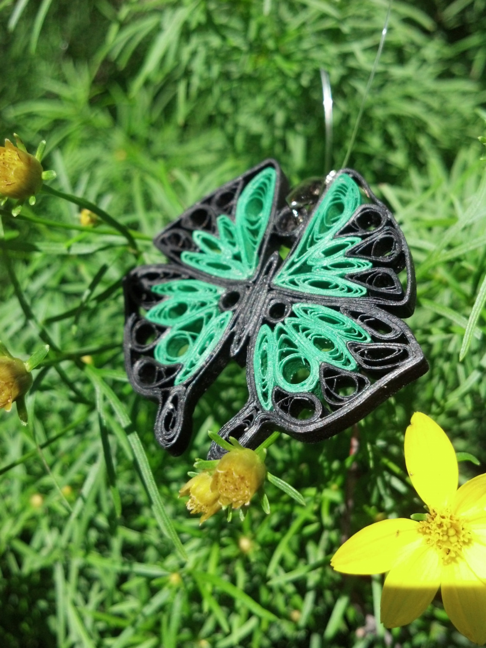 Butterfly Quilling Pattern