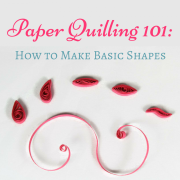 Paper Quilling 101: How to Make Basic Shapes Paper Quilling 101: How to Make Basic Shapes
