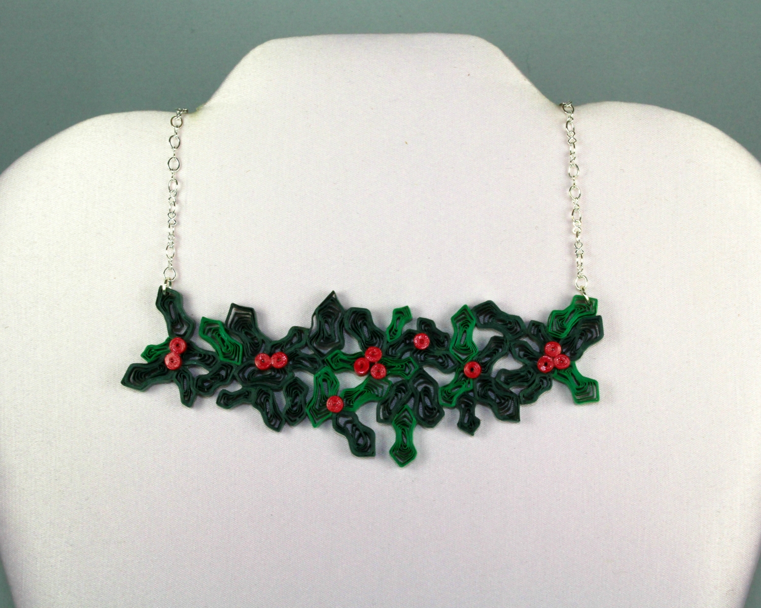 Poison Ivy Costume Jewelry Christmas Quilling