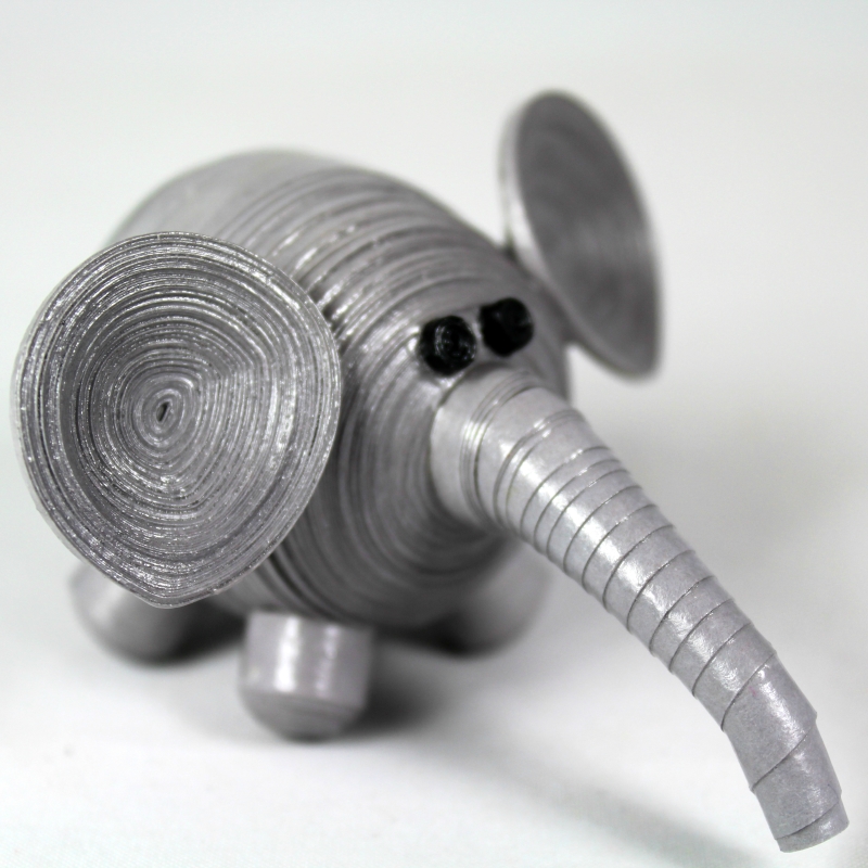 elephant ornament animal figurine handmade custom